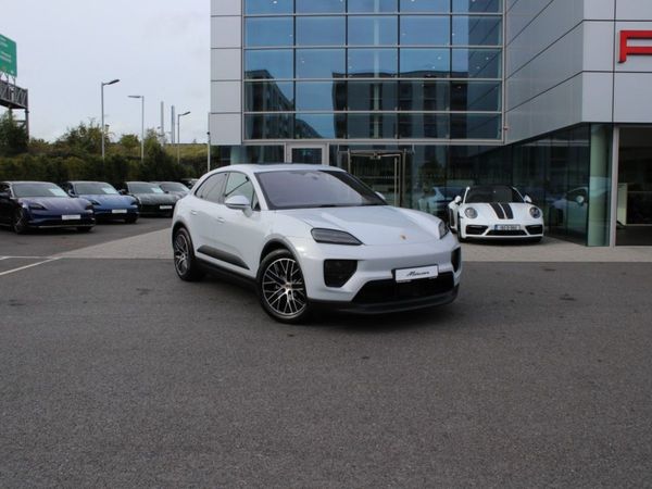 Porsche Macan SUV, Electric, 2025, Grey
