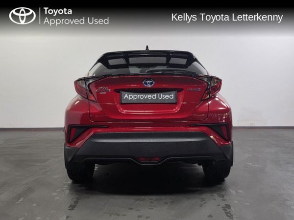 Toyota C-HR SUV, Petrol Hybrid, 2021, Red