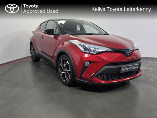 Toyota C-HR SUV, Petrol Hybrid, 2021, Red