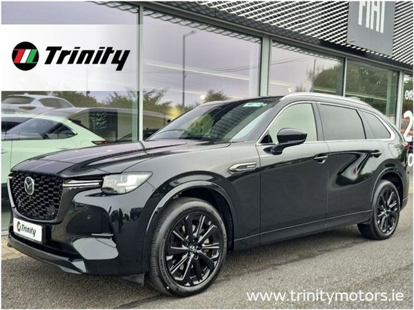 Mazda CX-80 SUV, Petrol Plug-in Hybrid, 2024, Black