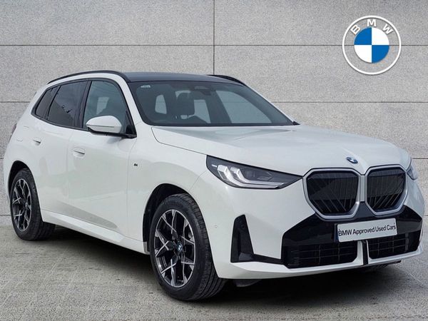BMW X3 SUV, Petrol Plug-in Hybrid, 2025, White