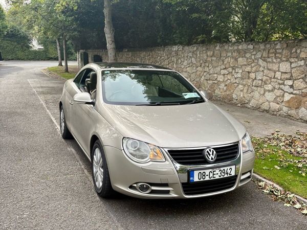 Volkswagen Eos Convertible, Petrol, 2008, Beige
