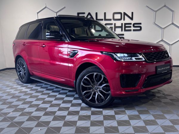 Land Rover Range Rover Sport SUV, Diesel, 2018, Red