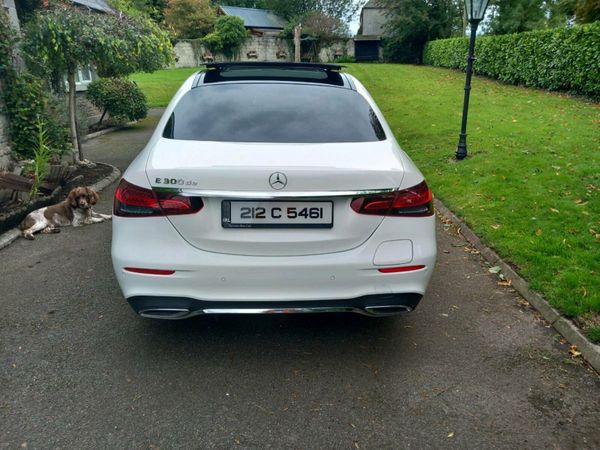 Mercedes-Benz E-Class Saloon, Diesel Plug-in Hybrid, 2021, White