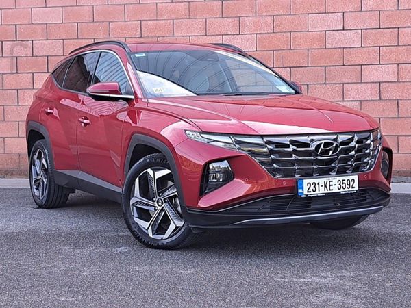 Hyundai Tucson SUV, Petrol Hybrid, 2023, Red