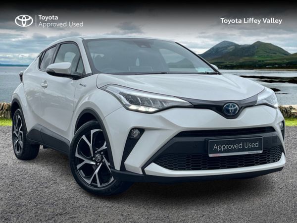Toyota C-HR SUV, Petrol Hybrid, 2022, White