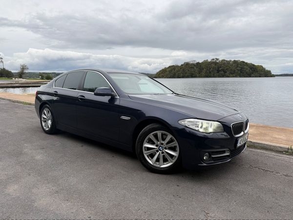 BMW 5-Series Saloon, Diesel, 2014, Blue