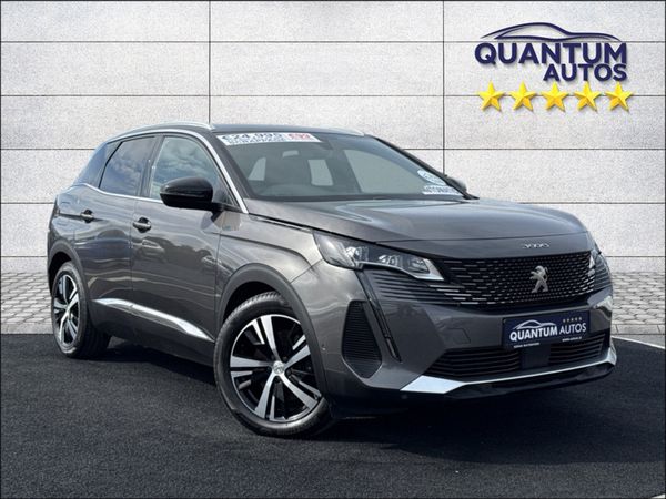 Peugeot 3008 SUV, Petrol Plug-in Hybrid, 2021, Grey