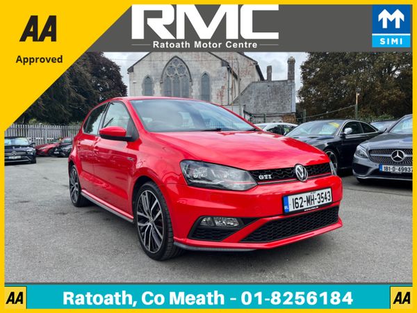 Volkswagen Polo Hatchback, Petrol, 2016, Red
