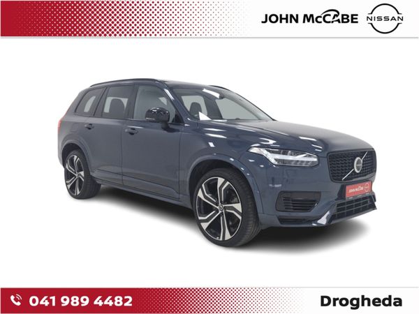 Volvo XC90 SUV, Petrol Plug-in Hybrid, 2024, Blue