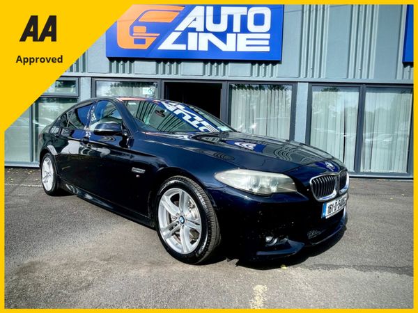 BMW 5-Series Saloon, Diesel, 2016, Black