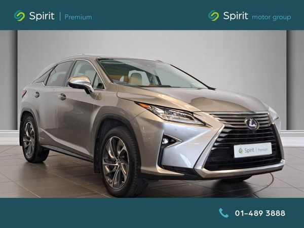 Lexus RX450H SUV, Petrol Plug-in Hybrid, 2018, Silver