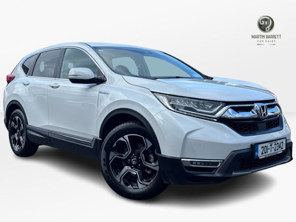 Honda CR-V Estate, Petrol Hybrid, 2020, White