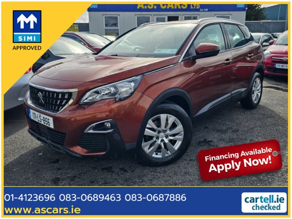 Peugeot 3008 Hatchback, Diesel, 2017, Brown