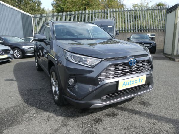 Toyota RAV4 Estate, Petrol Hybrid, 2021, Grey