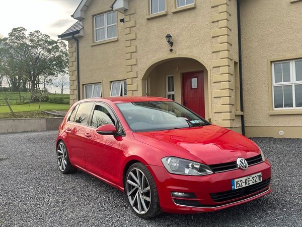 Volkswagen Golf Hatchback, Diesel, 2015, Red