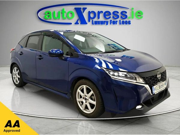 Nissan Note Hatchback, Petrol Hybrid, 2022, Blue
