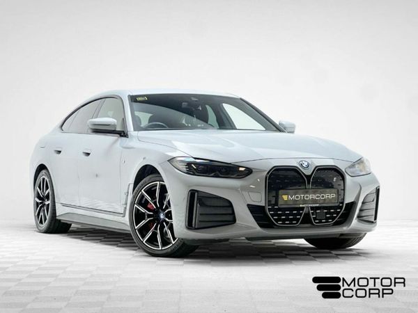 BMW i4 Coupe, Electric, 2022, Grey
