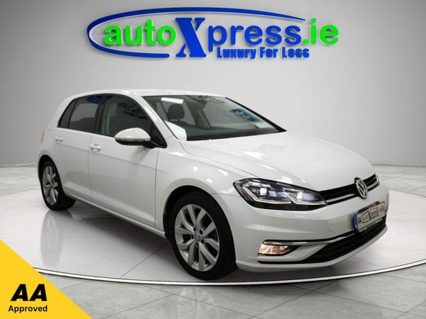 Volkswagen Golf Hatchback, Petrol, 2017, White