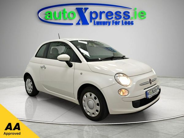 Fiat 500 Hatchback, Petrol, 2015, White