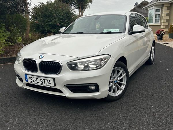 BMW 1-Series Hatchback, Diesel, 2015, White