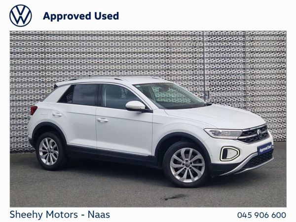 Volkswagen T-Roc SUV, Petrol, 2023, White