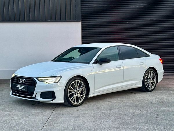 Audi A6 Saloon, Diesel Hybrid, 2019, White