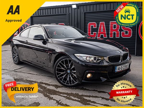 BMW 4-Series Coupe, Diesel, 2014, Black