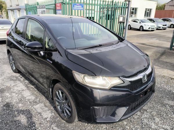 Honda Fit Hatchback, Petrol Hybrid, 2016, Black