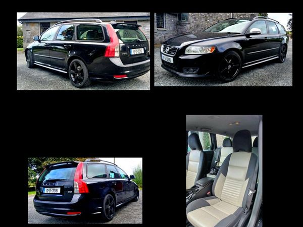 Volvo V50 Estate, Diesel, 2010, Black