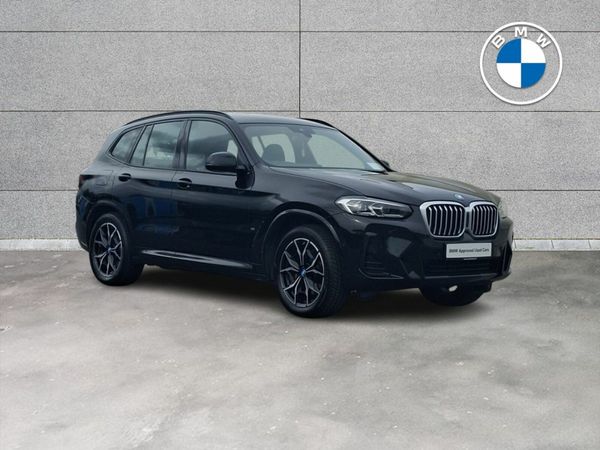 BMW X3 SUV, Petrol Plug-in Hybrid, 2024, Black