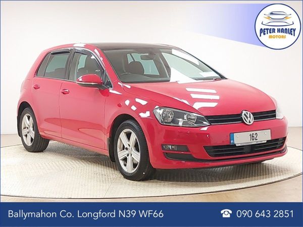 Volkswagen Golf Hatchback, Diesel, 2016, Red