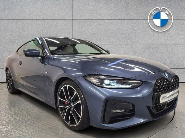 BMW 4-Series Coupe, Diesel Hybrid, 2023, Blue