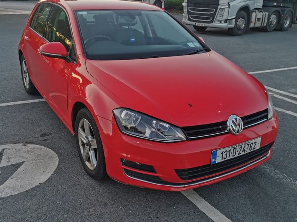Volkswagen Golf Estate, Diesel, 2013, Red