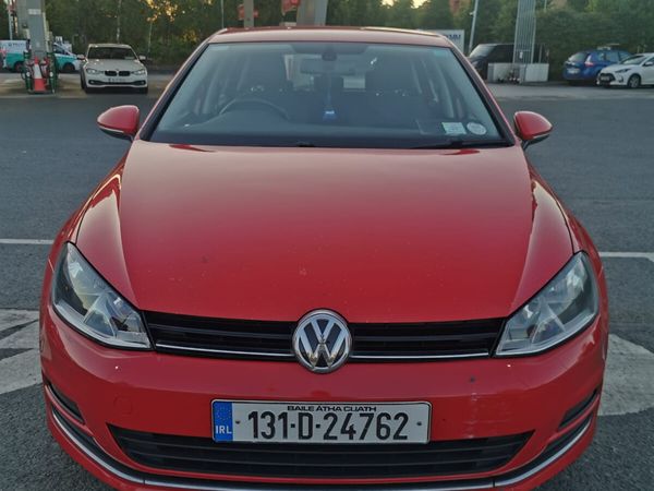 Volkswagen Golf Estate, Diesel, 2013, Red