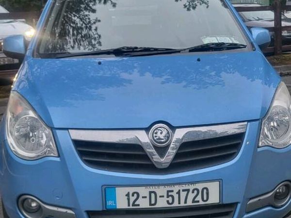 Vauxhall Agila Hatchback, Petrol, 2012, Blue