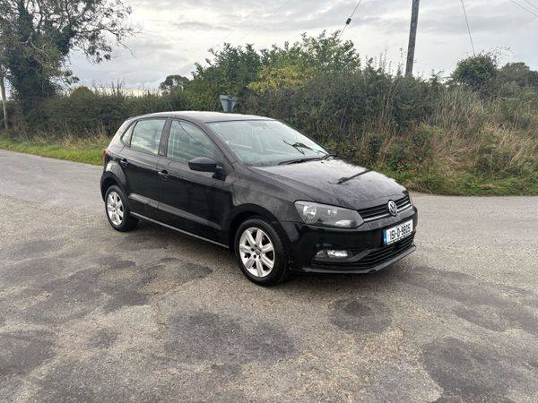 Volkswagen Polo Hatchback, Petrol, 2015, Black