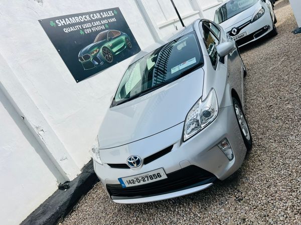 Toyota Prius Hatchback, Petrol Hybrid, 2014, Silver