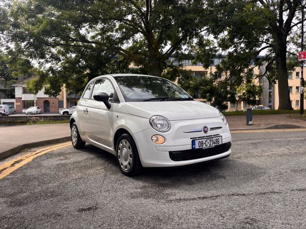 Fiat 500 Hatchback, Petrol, 2008, White