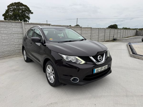 Nissan Qashqai Hatchback, Diesel, 2016, Black