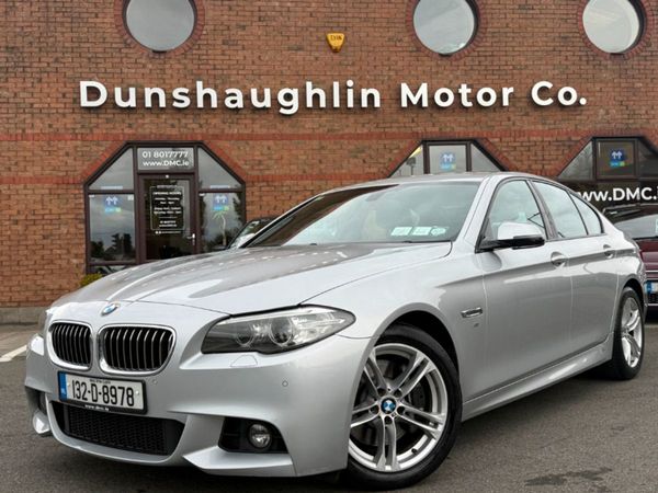 BMW 5-Series Saloon, Diesel, 2013, Silver