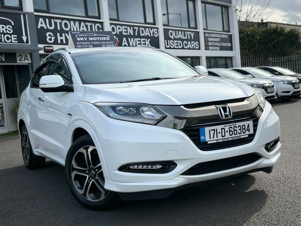 Honda Vezel Estate, Petrol Hybrid, 2017, White