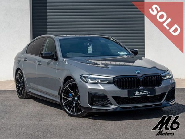 BMW 5-Series Saloon, Hybrid, 2023, Grey