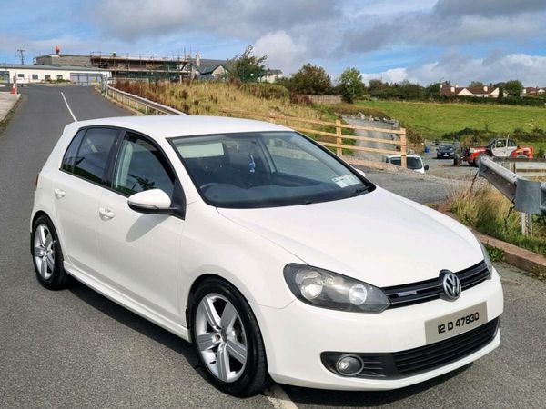 Volkswagen Golf Hatchback, Diesel, 2012, White