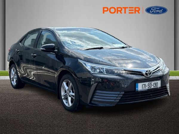 Toyota Corolla Saloon, Petrol, 2017, Black