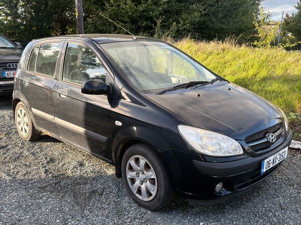Hyundai Getz Hatchback, Petrol, 2006, Black