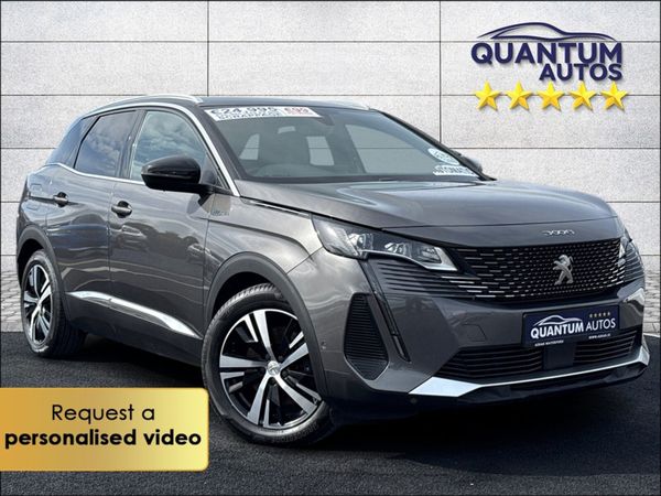 Peugeot 3008 SUV, Petrol Plug-in Hybrid, 2021, Grey