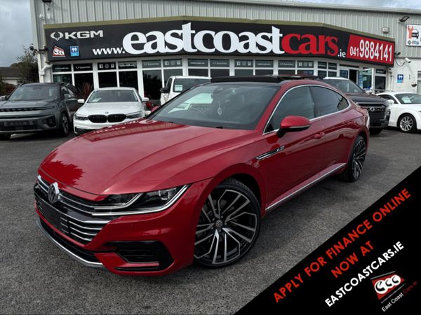 Volkswagen Arteon Saloon, Petrol, 2018, Red