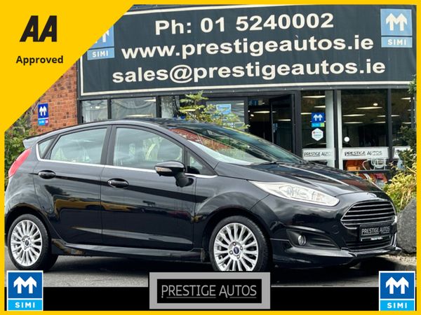 Ford Fiesta Hatchback, Petrol, 2014, Black