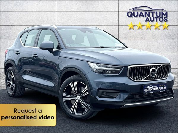 Volvo XC40 SUV, Petrol Plug-in Hybrid, 2021, Blue